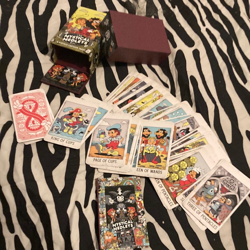 Mystical Medley’s Cartoon Tarot Deck